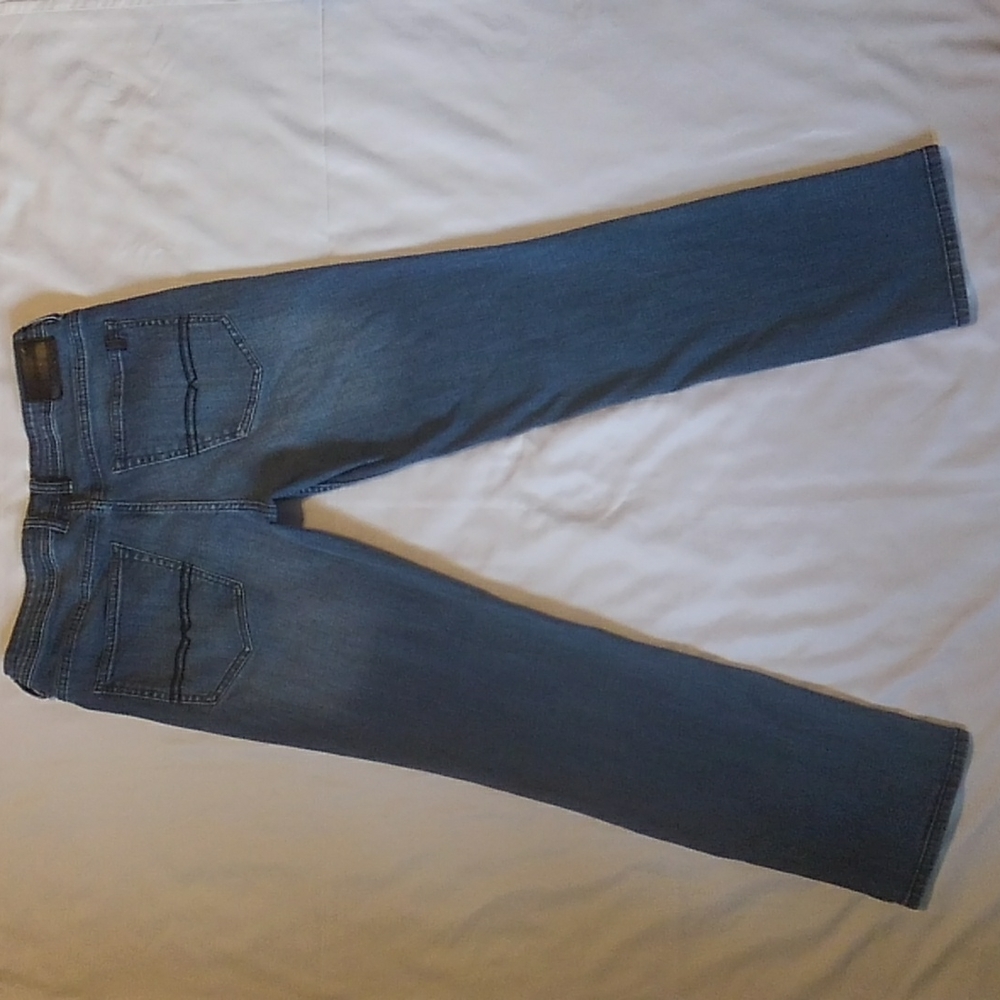 Buffalo David Bitton Jackson-X Straight Leg Denim Blue Jeans 34 X 34 - Picture 7 of 8